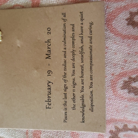 Pisces Necklace. Piscis Constellation Zodiac Zodiaco Tarrot Mystical Sexy Cute - Picture 4 of 12